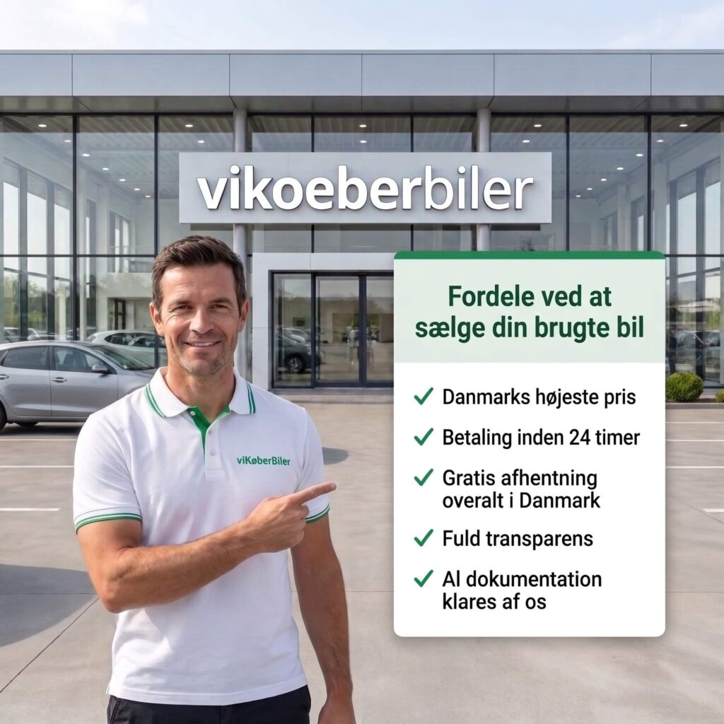 Fordele ved at sælge din brugte bil til ViKøberBiler