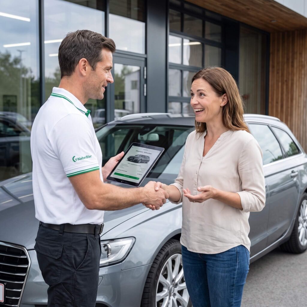 Bilejer får et konkret bud på, hvad bilen kan indbringe