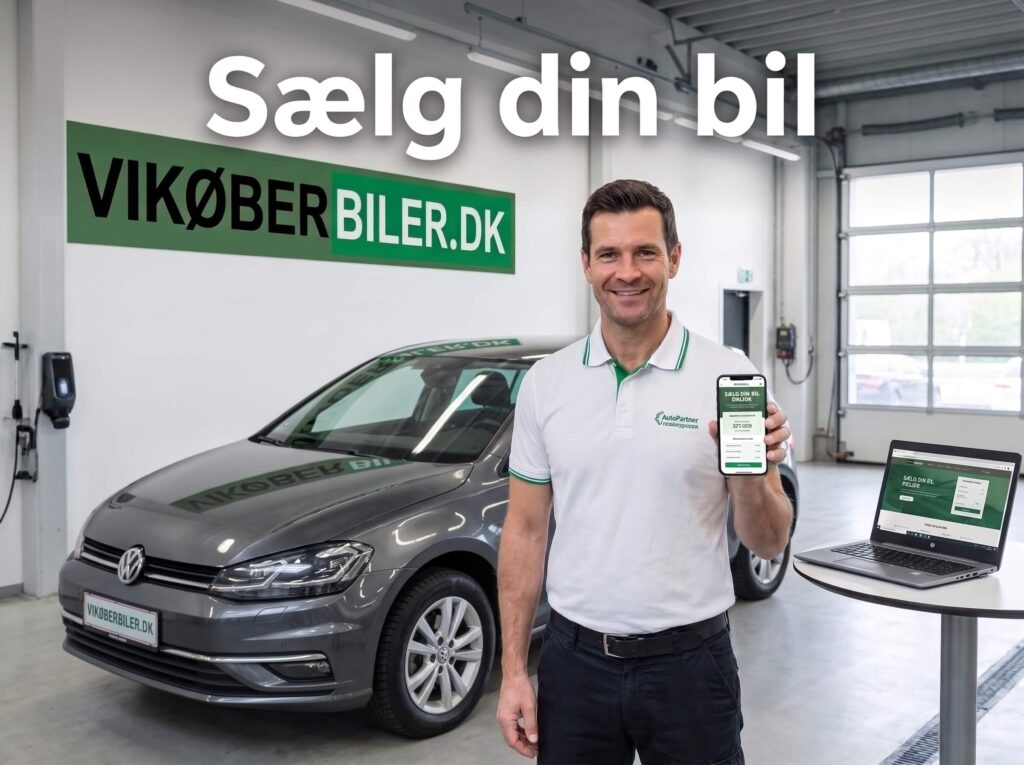 Sælg din bil til os – fair tilbud, gratis afhentning og udbetaling inden for 24 timer i hele Danmark