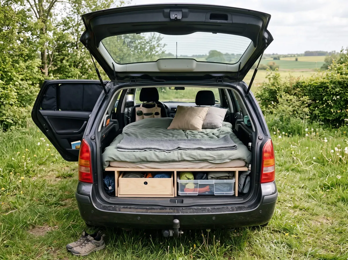 bil som camper mini camper bil