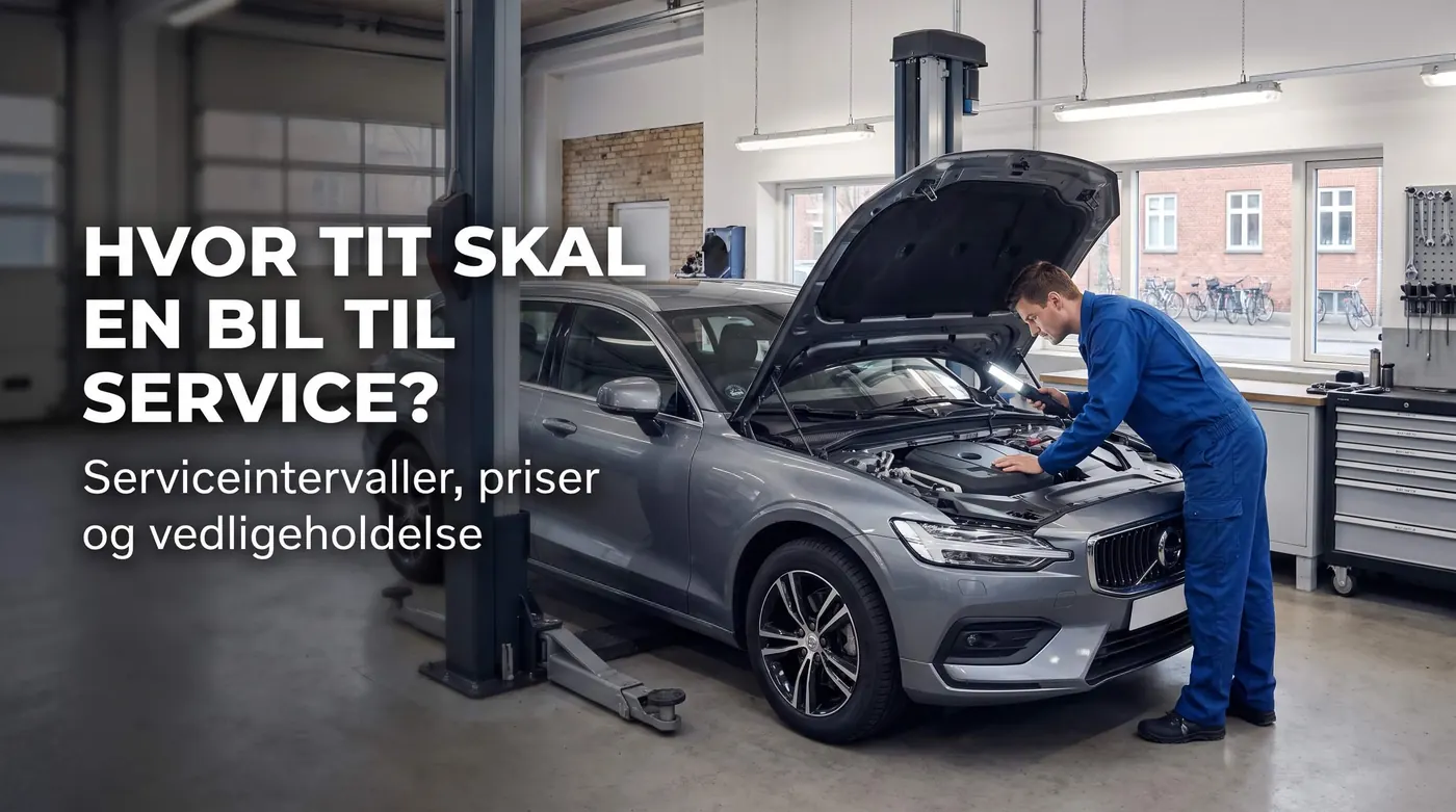 hvor tit skal en bil til service